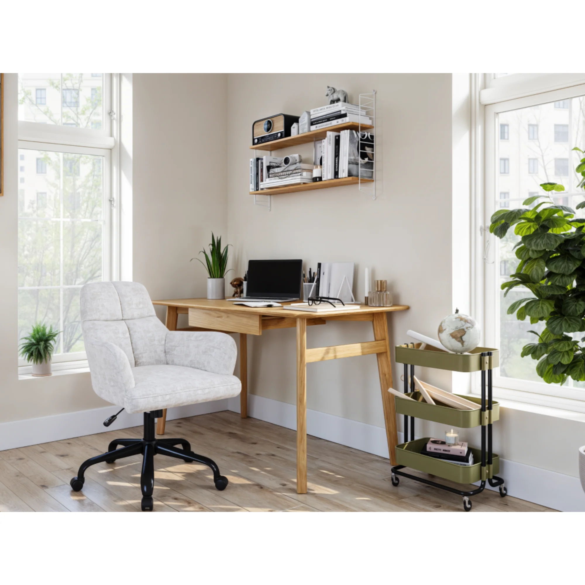 10034 Office Chair in Grey - Image 5