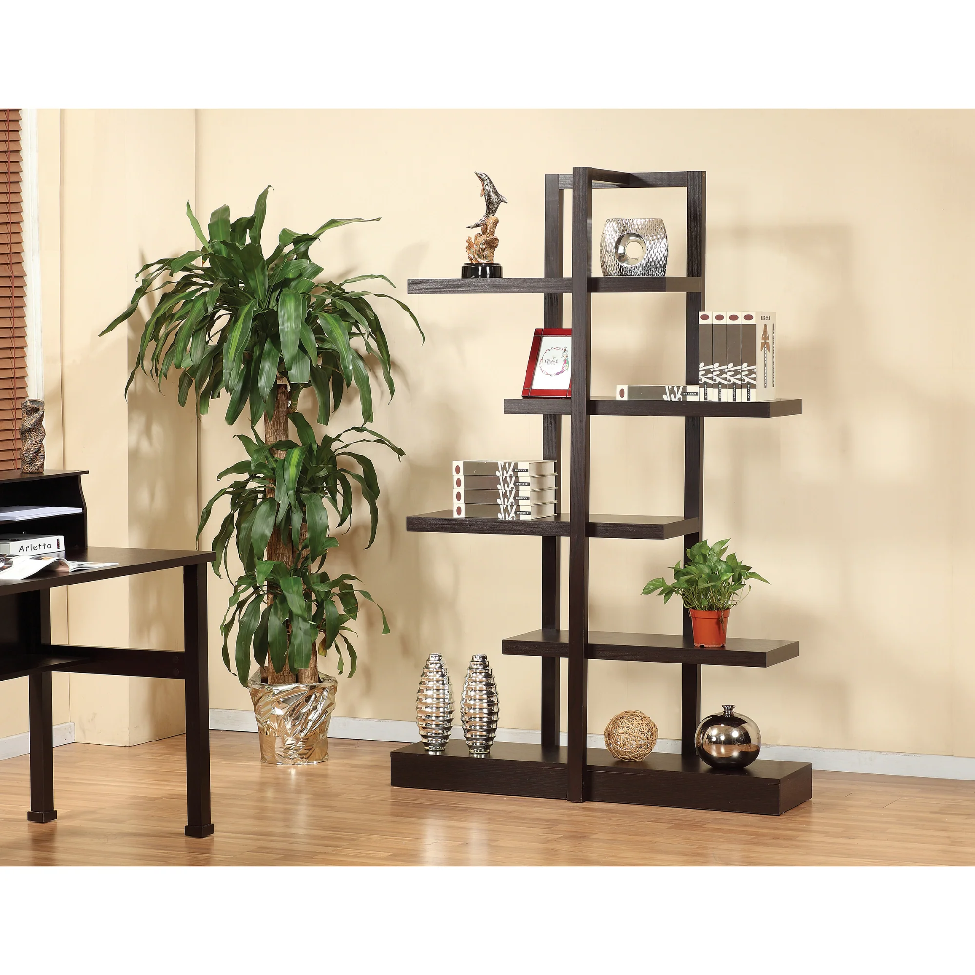 11430 -Display Shelf in Dark Cherry - Image 2