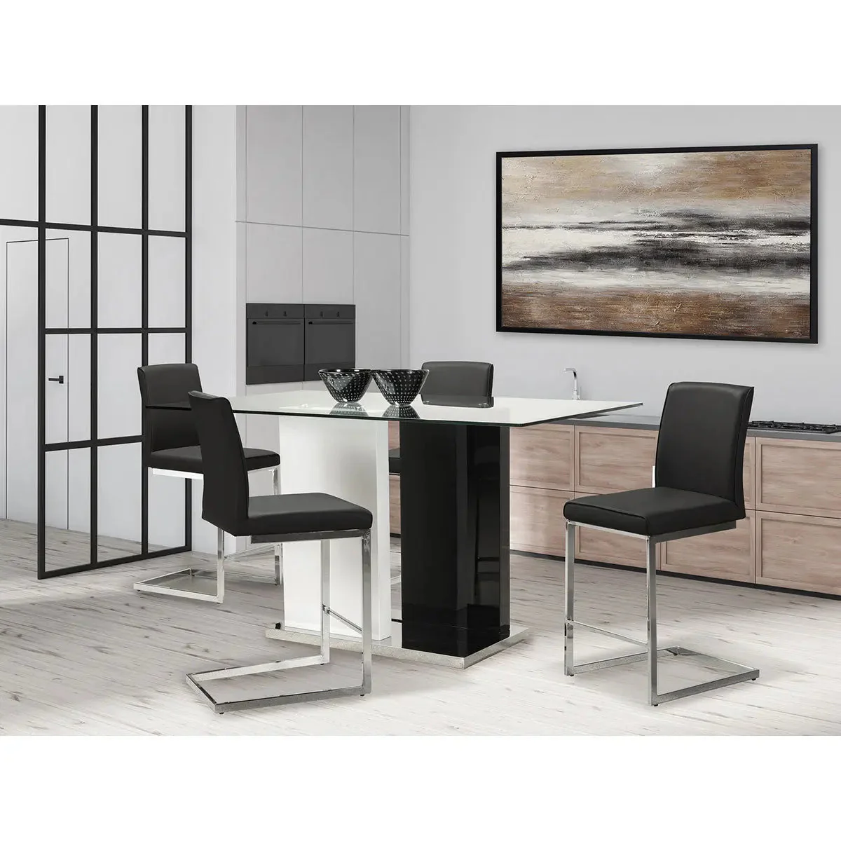 Libra 5 pc Counter Height Dining Set 6848