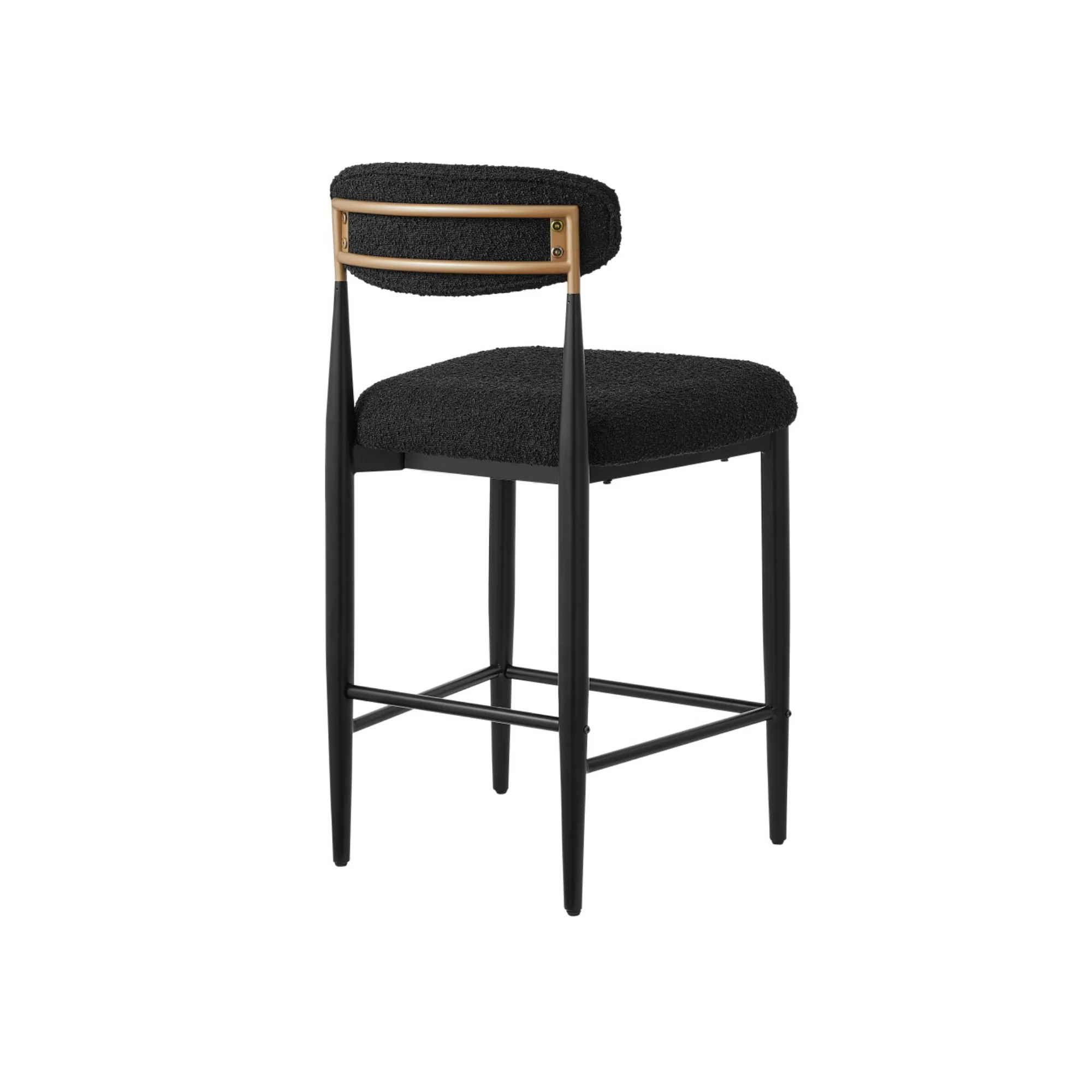 61331-Counter Bar Stool , Set of 2 in Black - Image 2