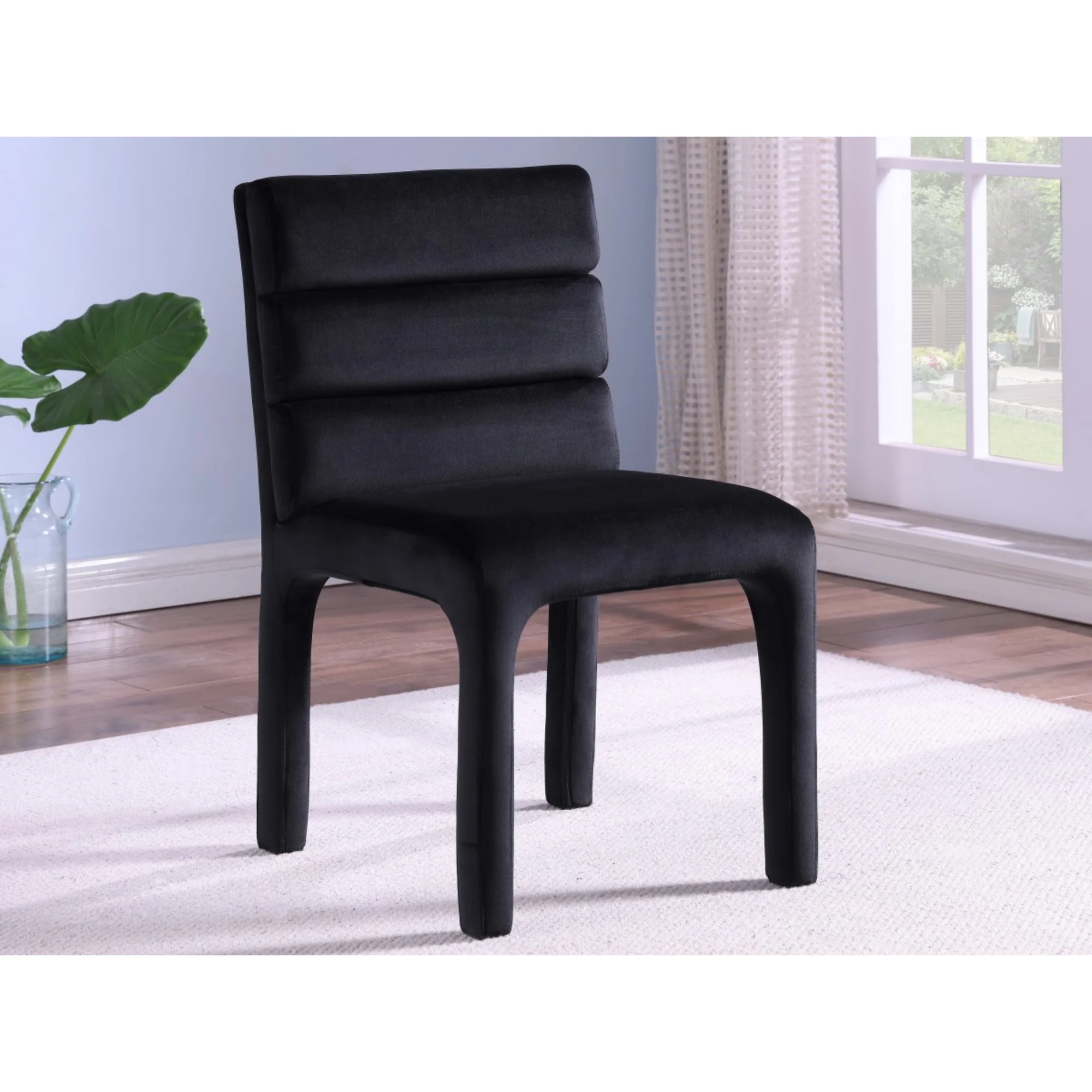 891111- Dining  Chair, Set Of 2 in Black - Image 2