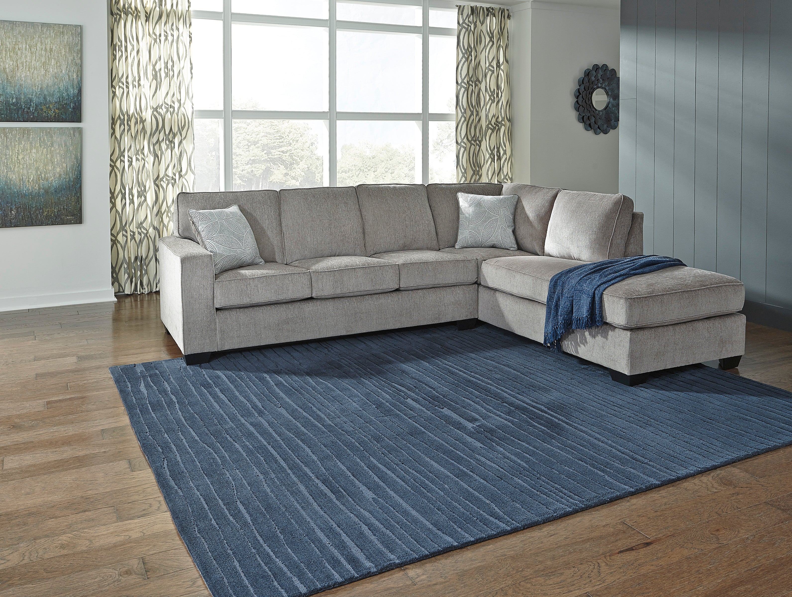 Altari Fabric 2 pc Sectional Sofa - Image 3