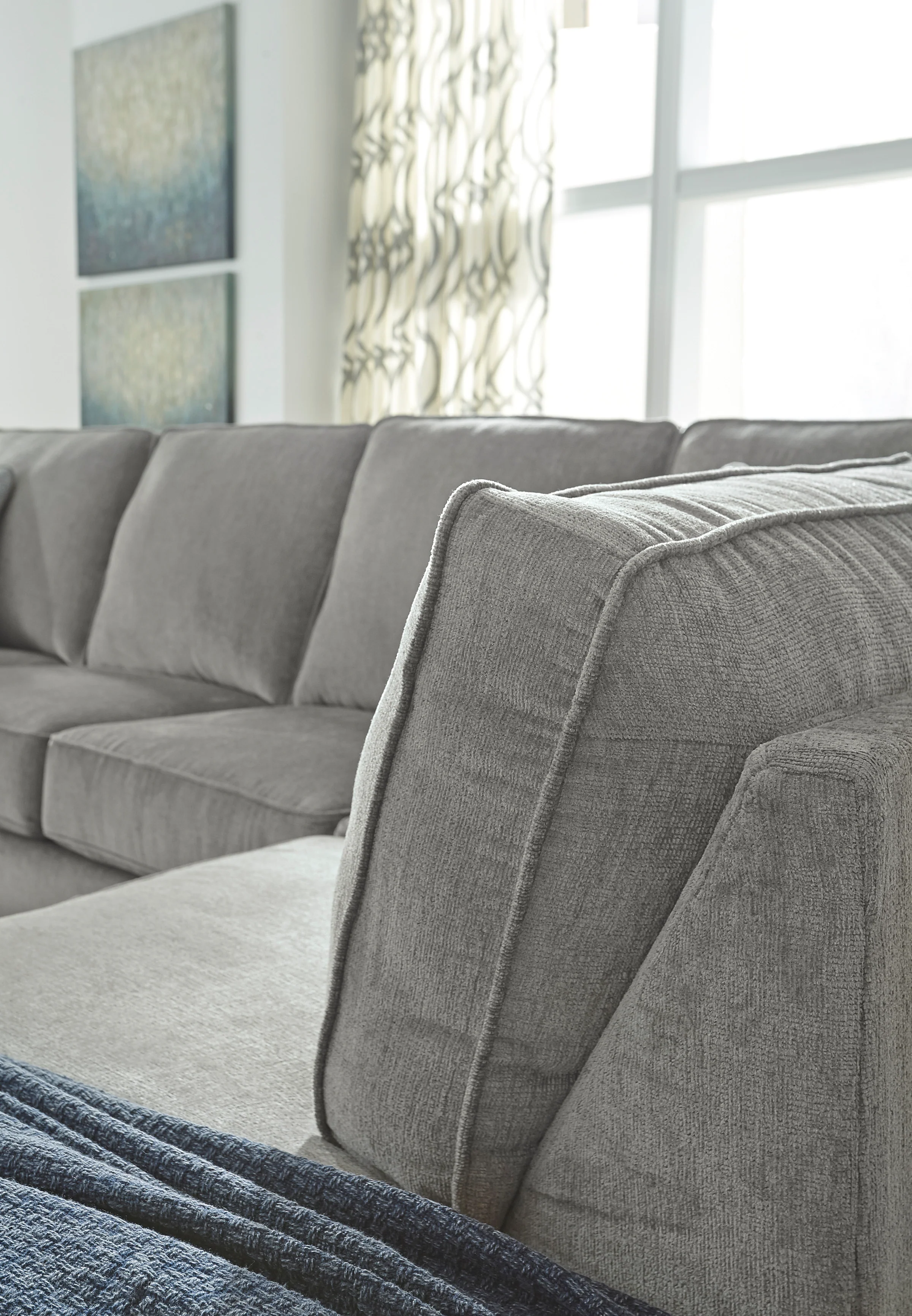 Altari Fabric 2 pc Sectional Sofa - Image 4