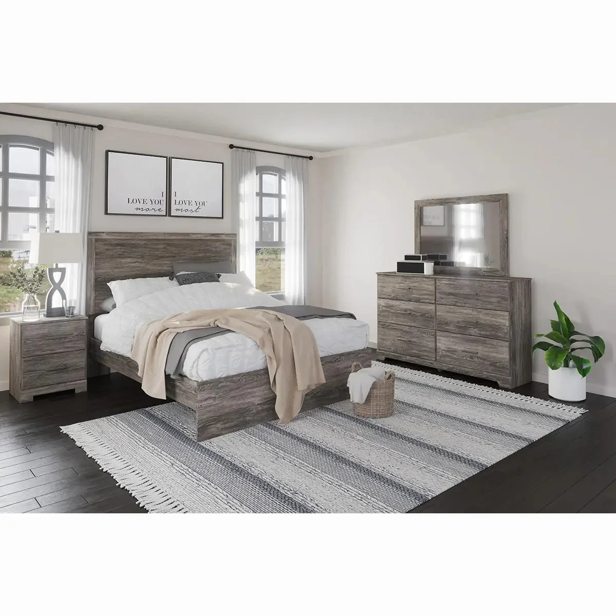 Ashley Ralinksi Bed B2587 - Image 7