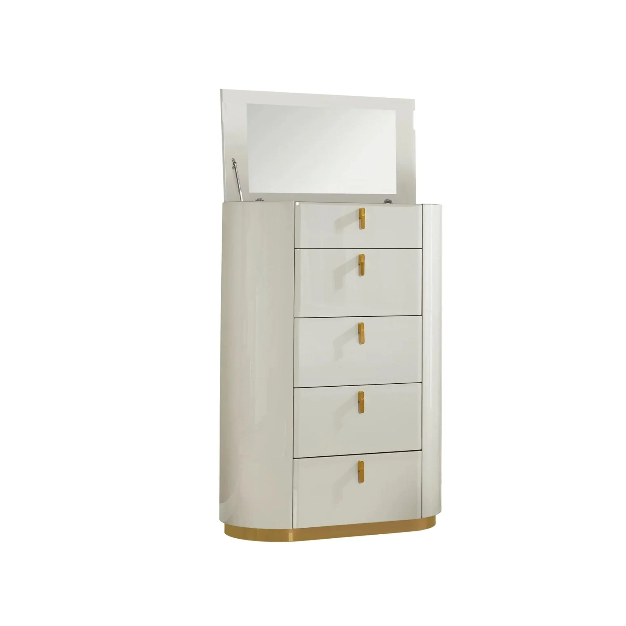 6 Pc Bedroom set Beige 2406 - Image 3