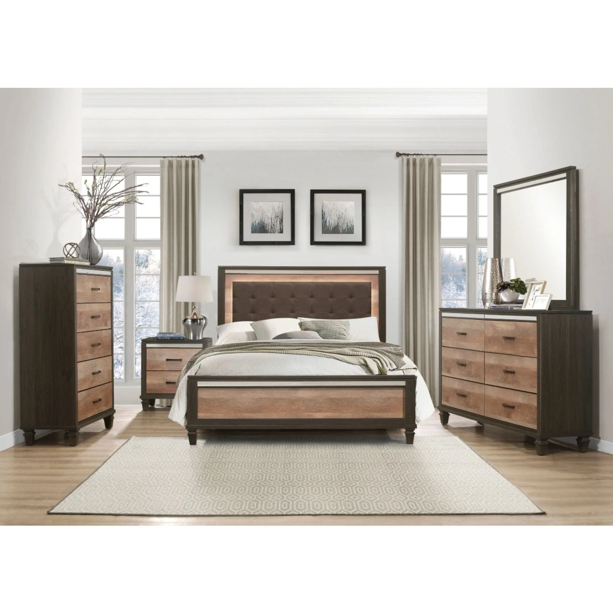 Danridge Queen Size Platform Bed - Image 3