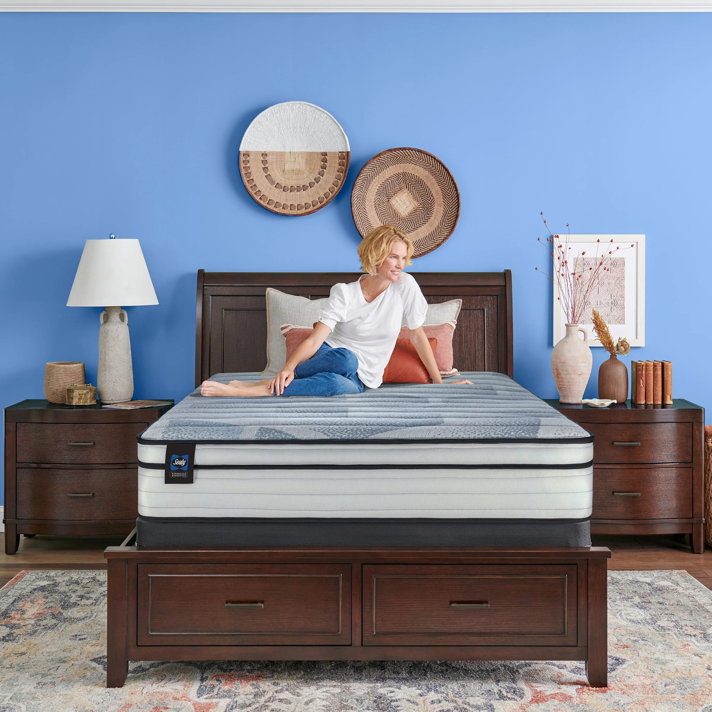 Essentials Christopher 11.5" Wrapped Coil Soft Euro Top Mattress - Image 6
