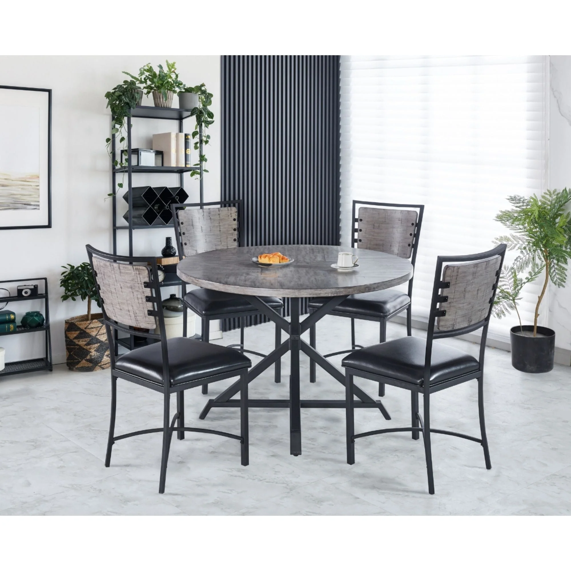 Fideo Dining Table in Grey - Image 4