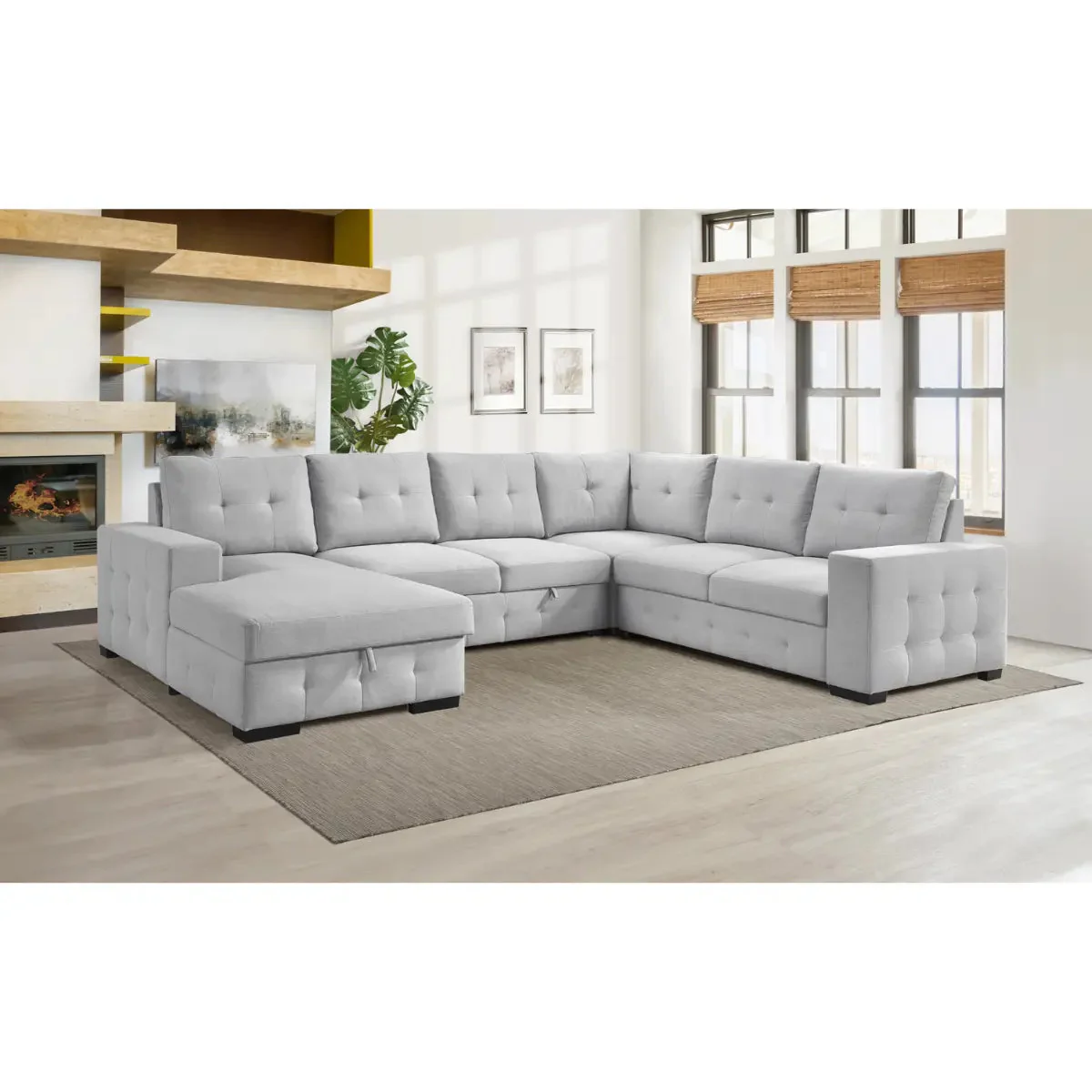 Geneva 4Pc Sectional 99023GYSS