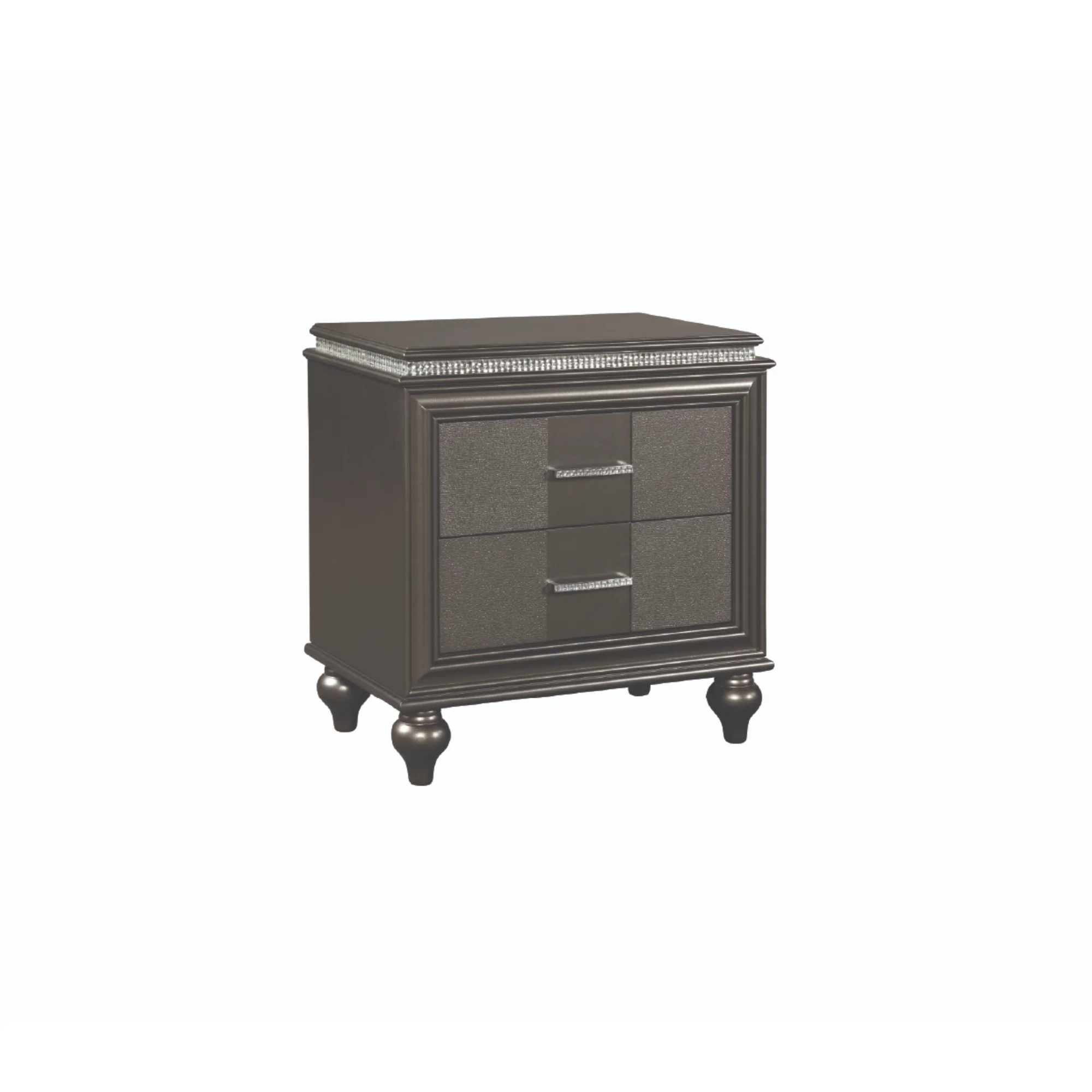 Ginger Bedroom Set in Gun Metal - Image 4