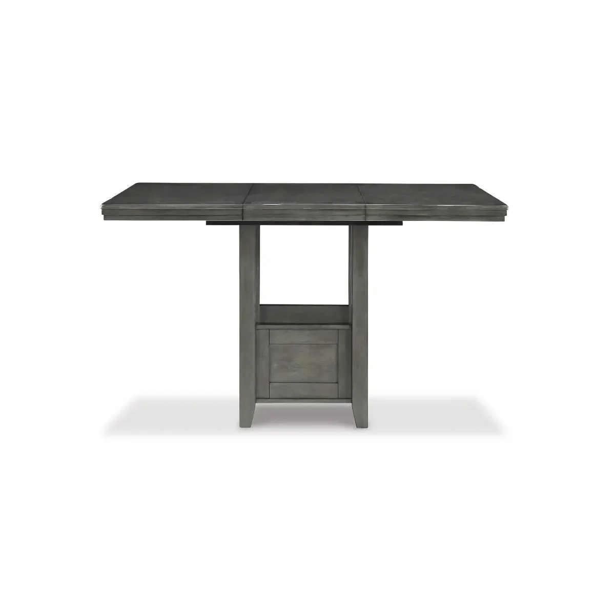Hallanden 5PC Pub Height Dining Set in Grey D589 - Image 5