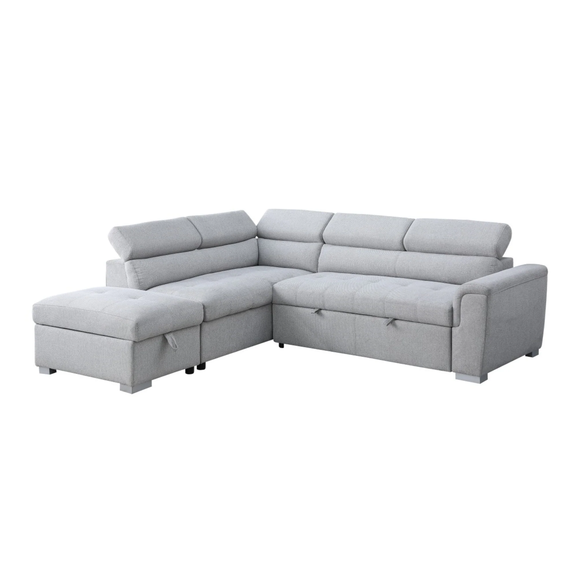 KF7020- Sleeper Bed in Grey - Image 2