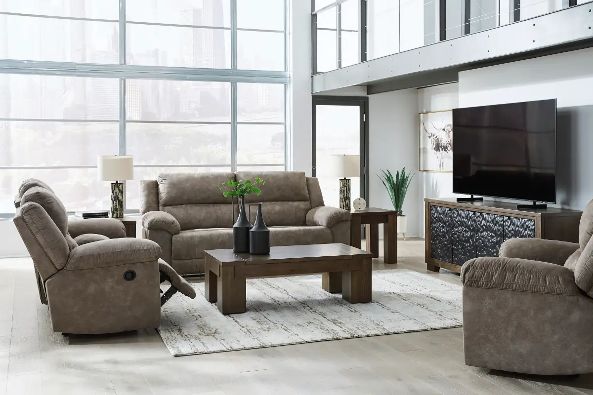 Laresview Reclining Sofa Set 37203528194C - Image 4