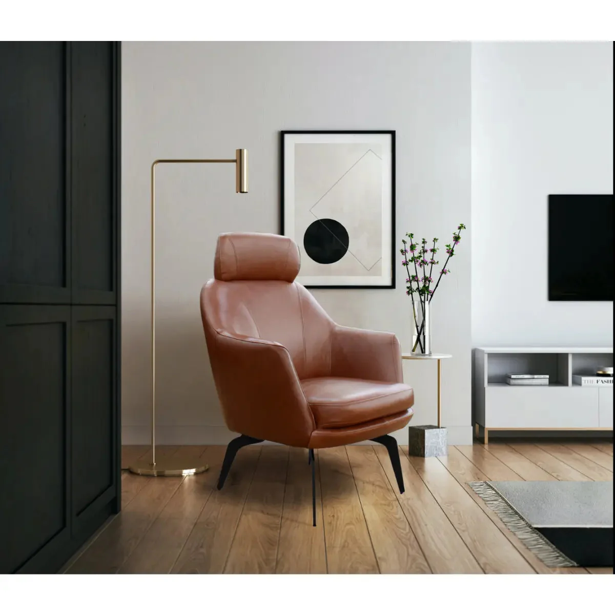 Olinda Leather Accent Chair 99960CHC