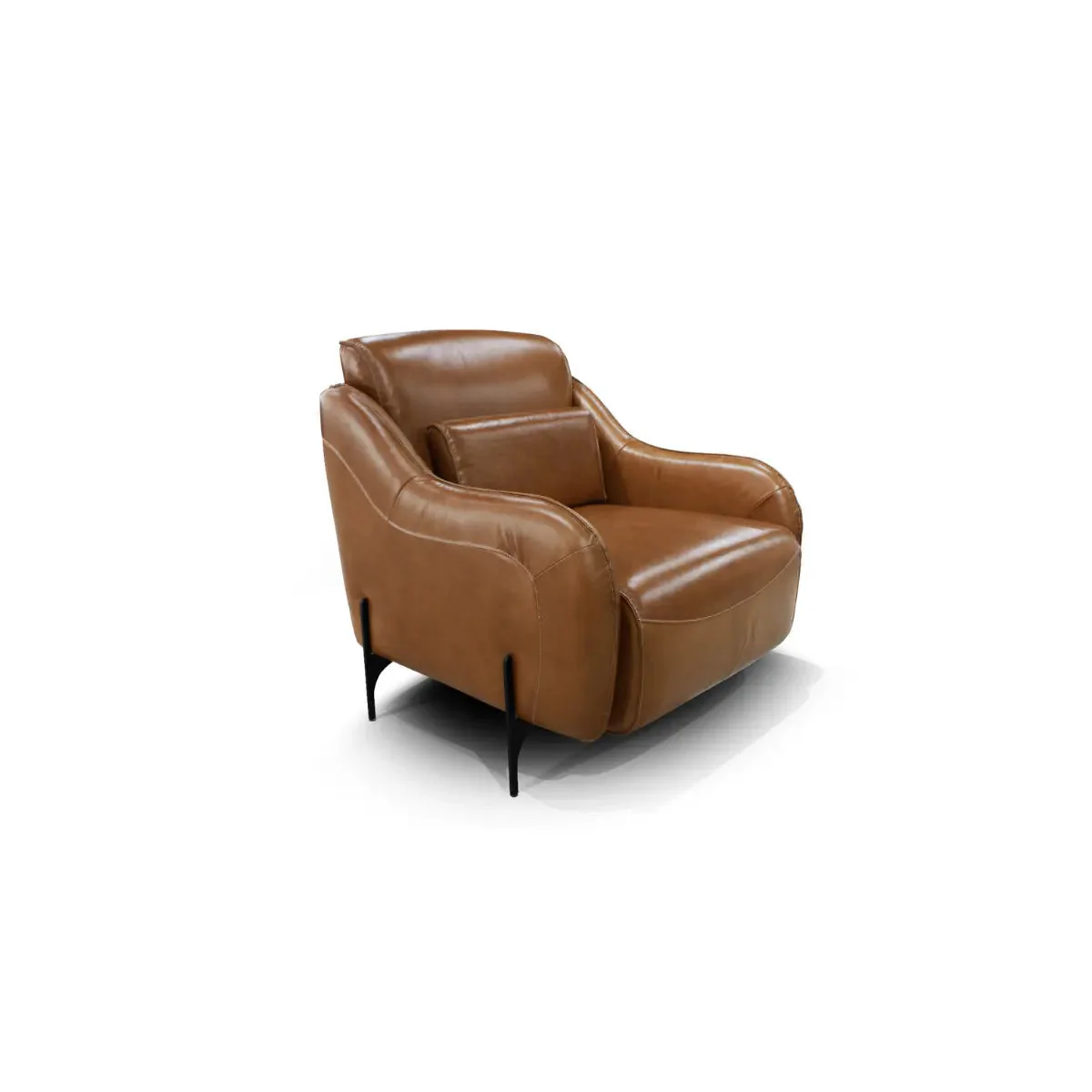 Palo Leather Accent Chair 99959BRW - Image 3
