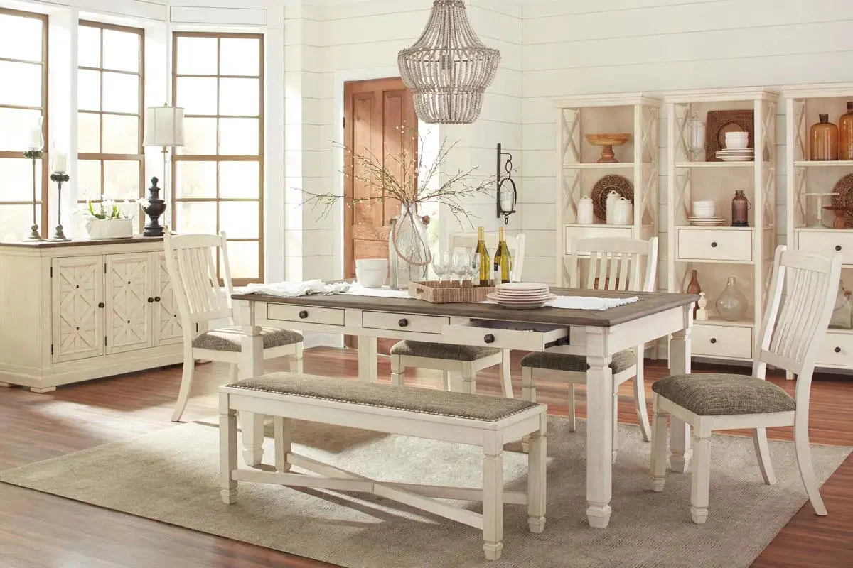 Bolanburg 6 Pc Dining Set in Two-Tone Finish - Image 16
