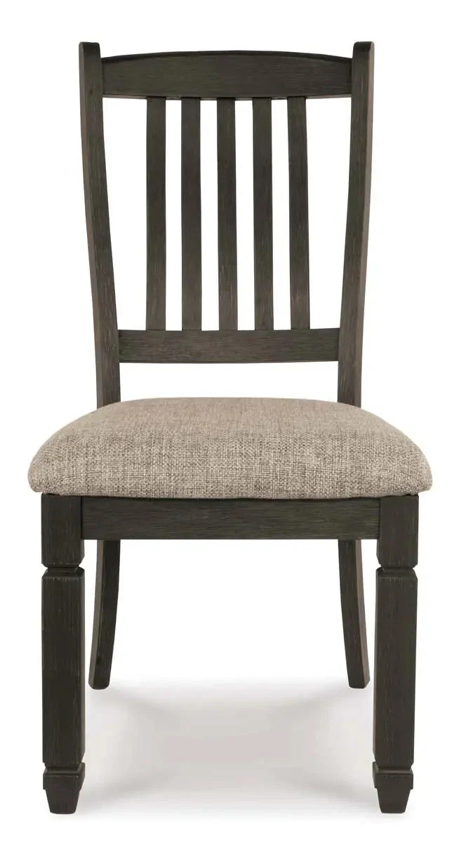Tyler Creek 6 Pc Dining Set in Two-Tone Black & Grey - Image 3