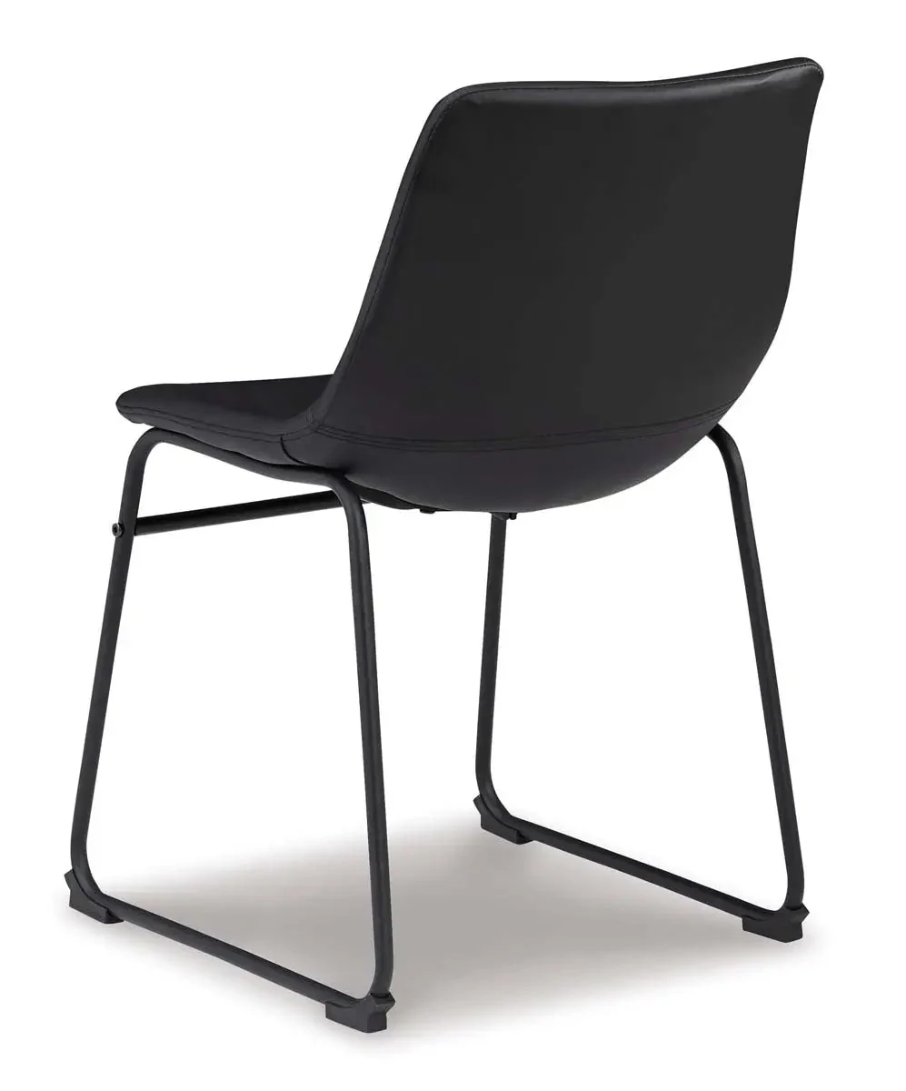 Centiar 5 Pc Counter Height Dining Set in Black - Image 7