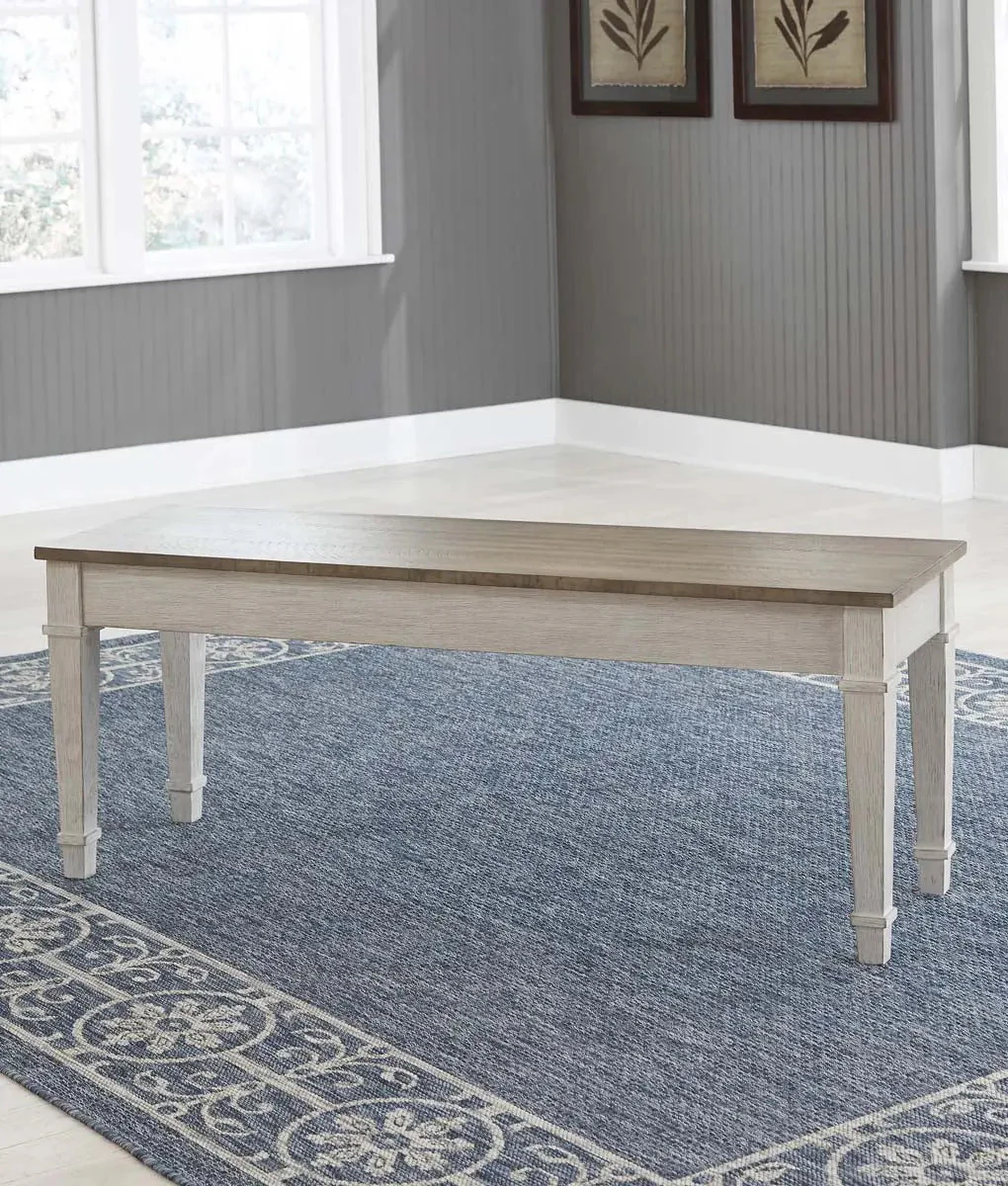 Skempton 6 Pc Dining Set in Two Tone Finish - Image 15