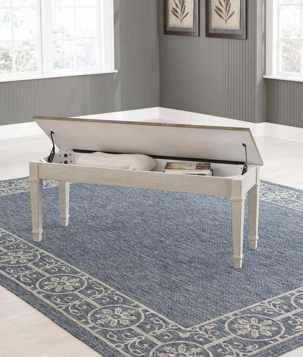 Skempton 6 Pc Dining Set in Two Tone Finish - Image 16