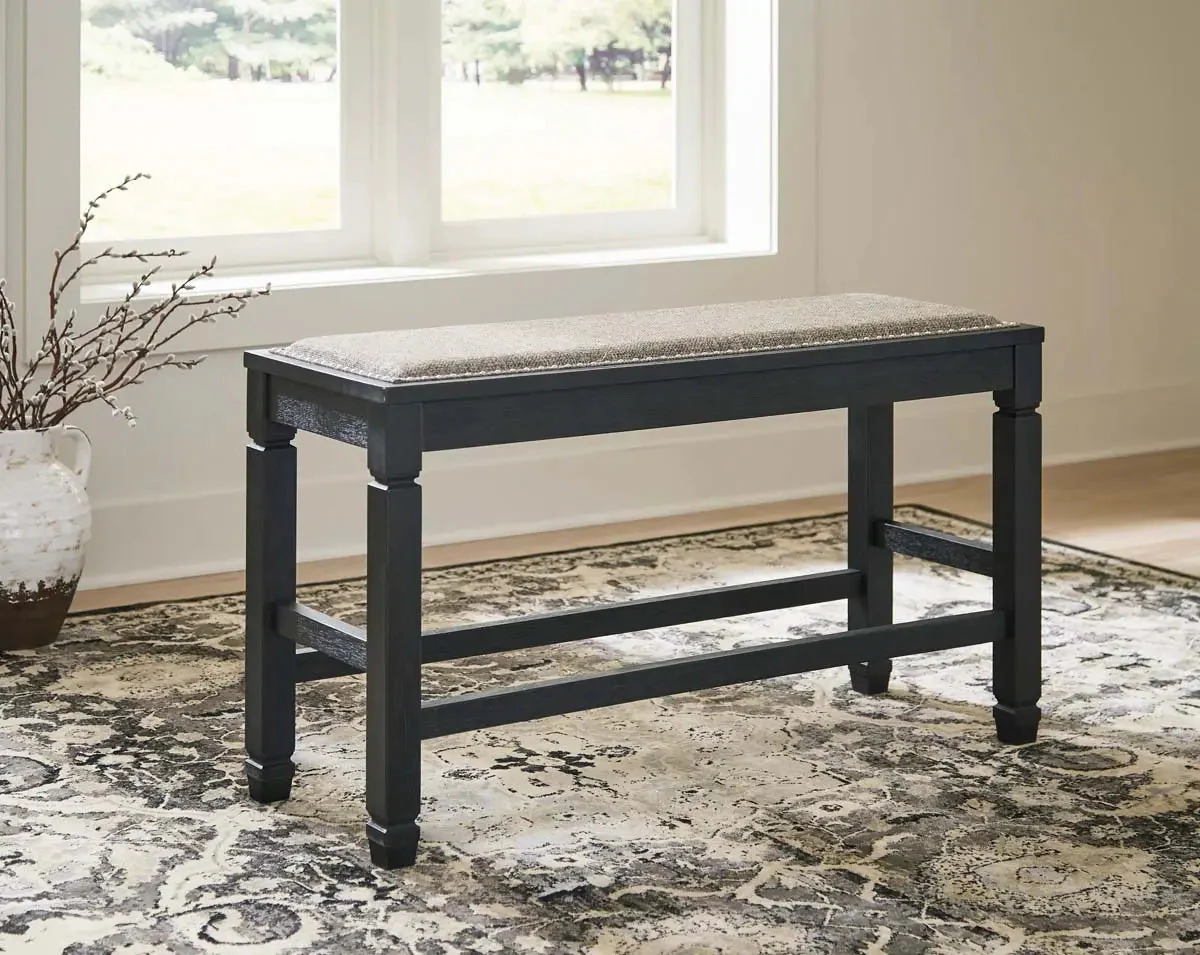 Tyler Creek 6 Pc Counter Height Dining Set in Black & Grey - Image 13