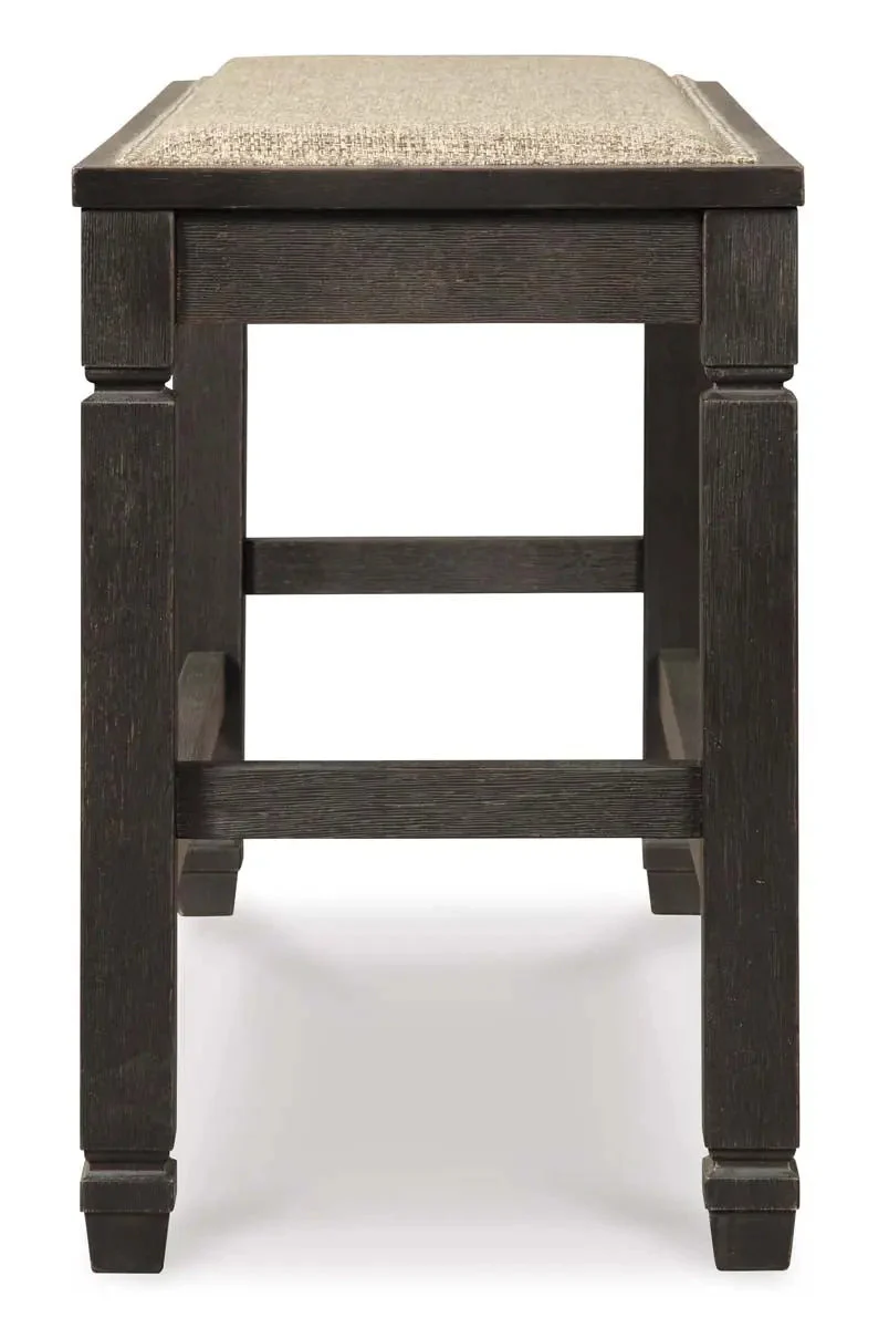 Tyler Creek 6 Pc Counter Height Dining Set in Black & Grey - Image 16