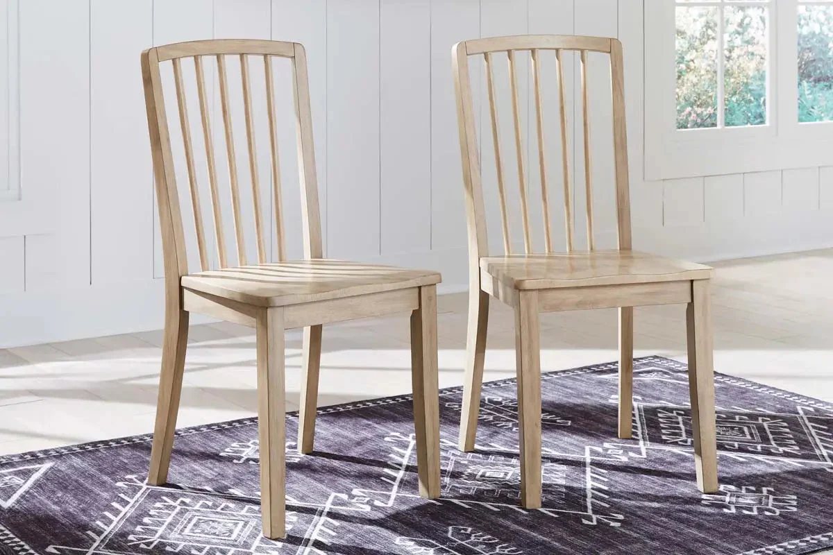 Gleanville 6 Pc Dining Set in Light Brown - Image 15