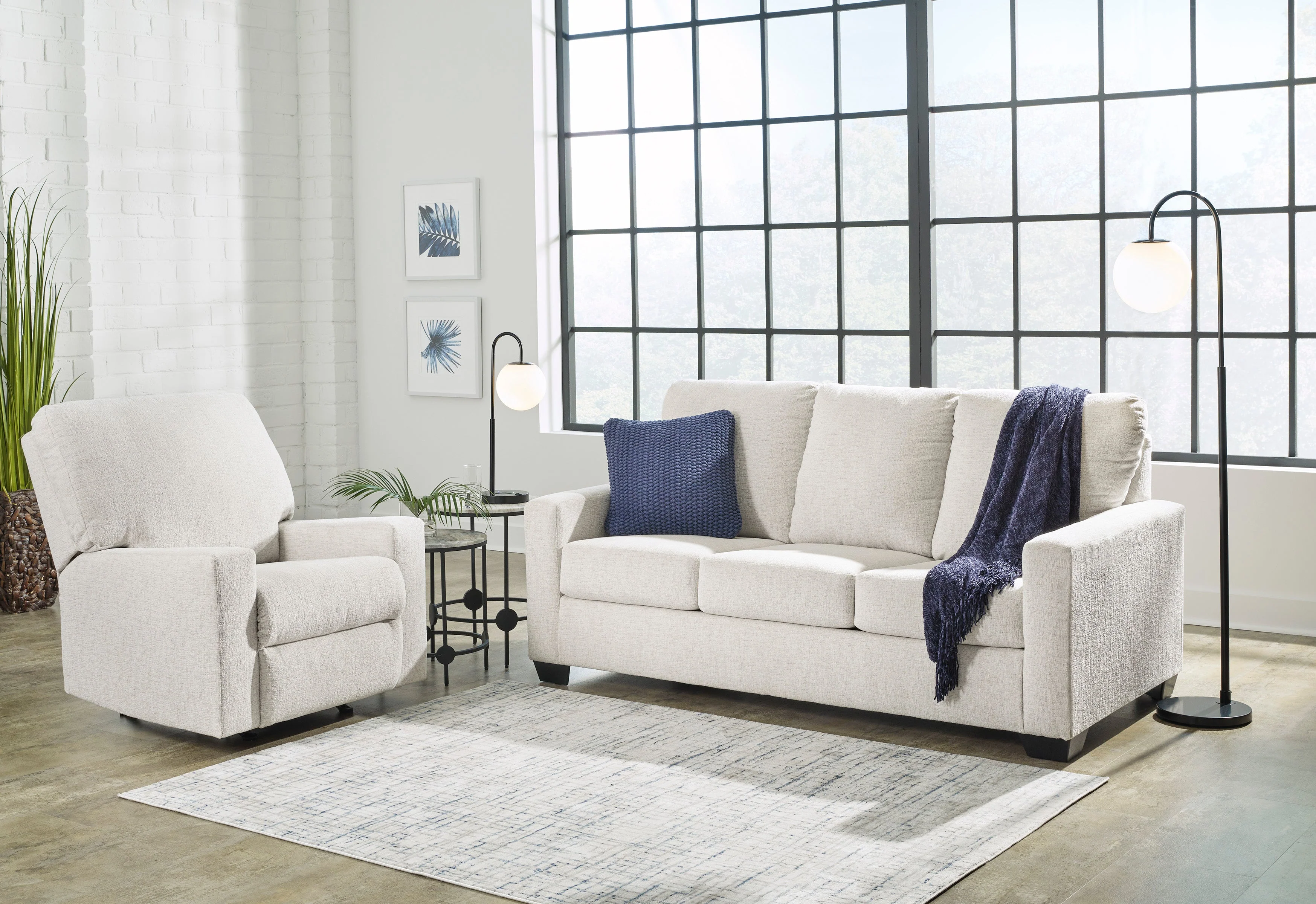 Rannis Rocker Recliner in Snow 5360325C - Image 3