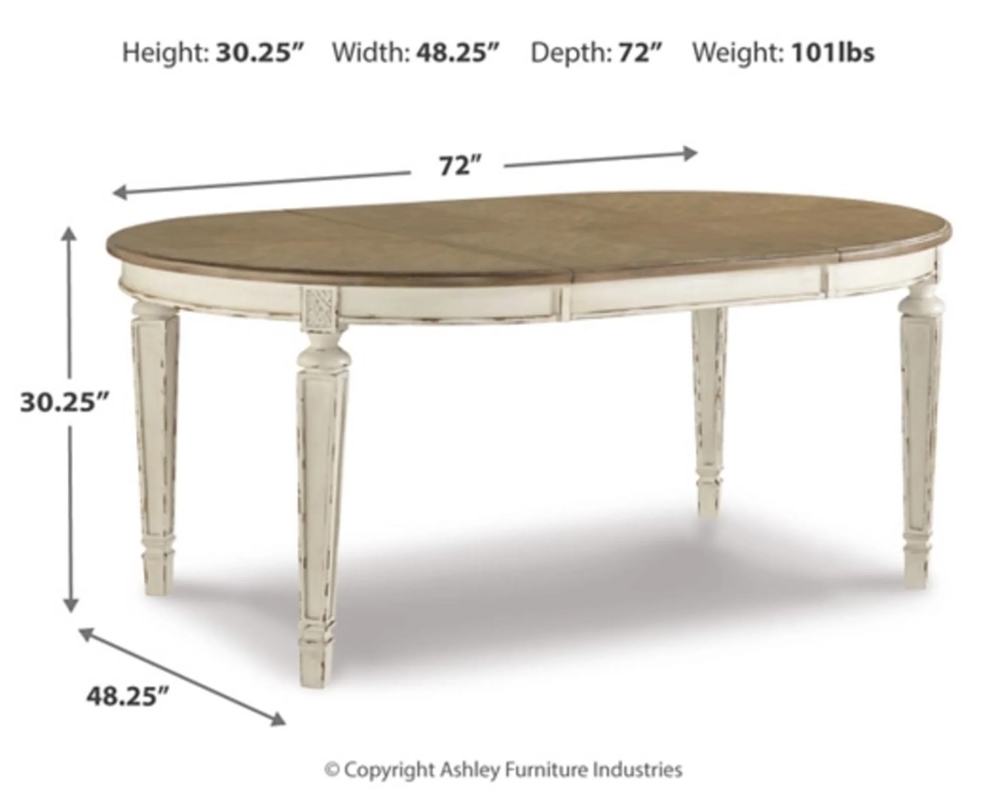 Realyn 5pc Dining EXT Table Set D743 - Image 8