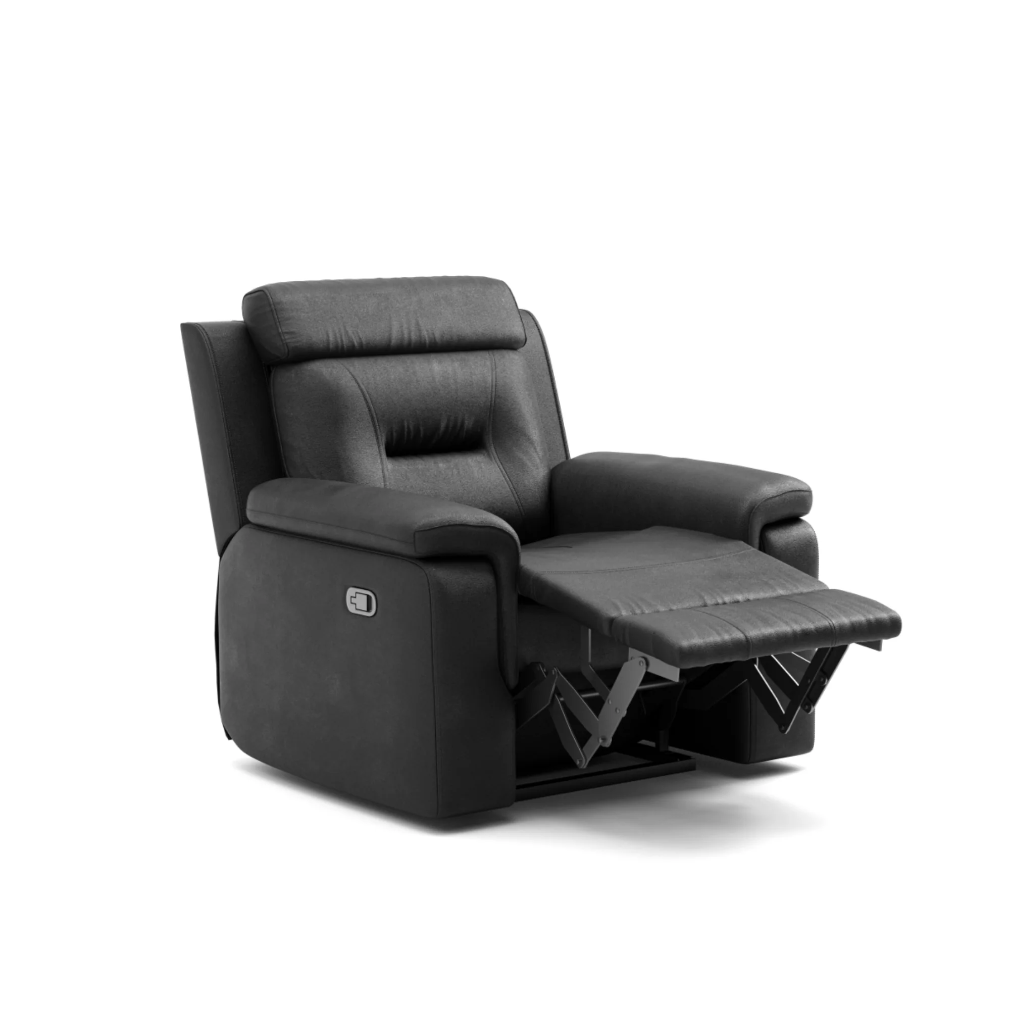 Recliner Chair in Black 434513 - Image 2