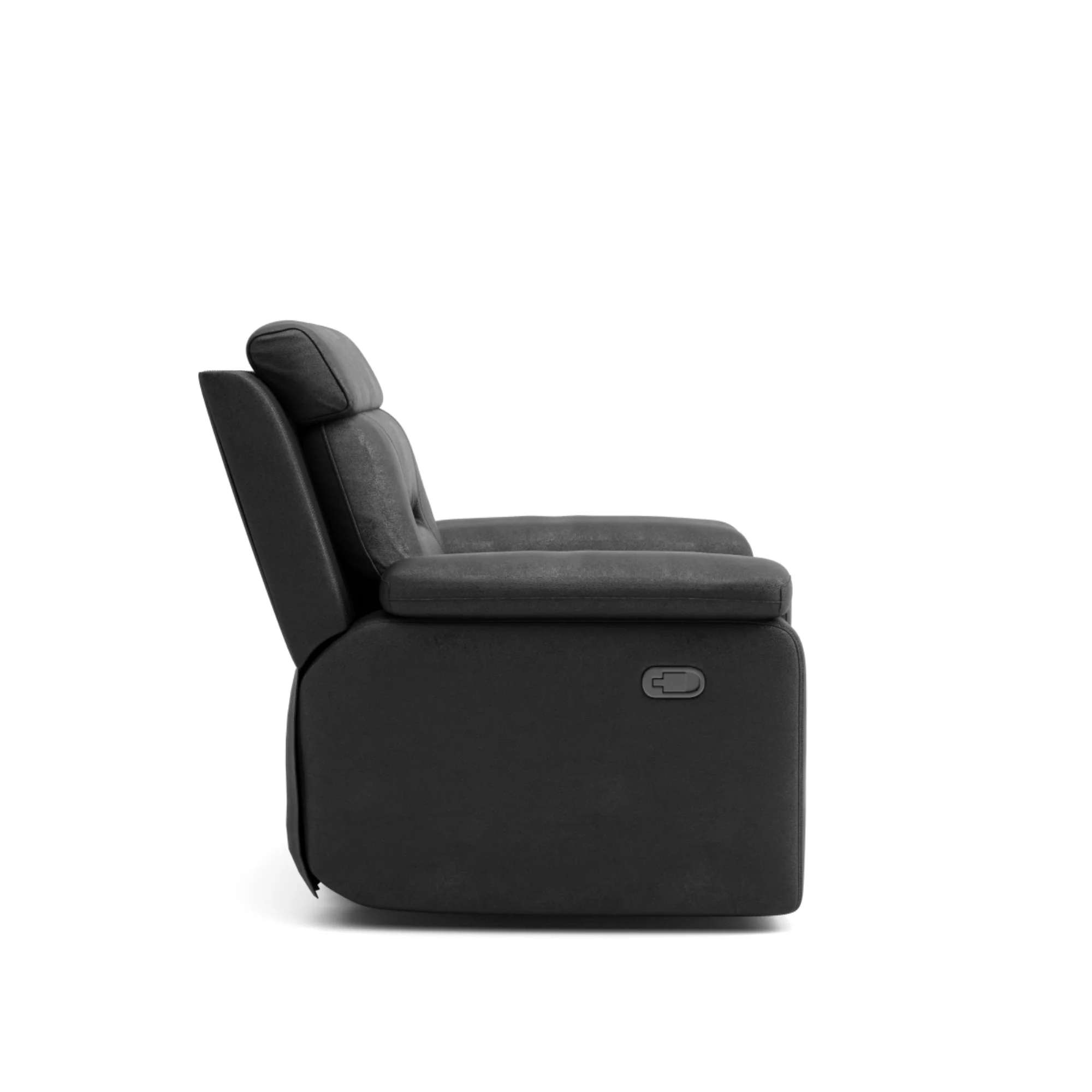 Recliner Chair in Black 434513 - Image 4