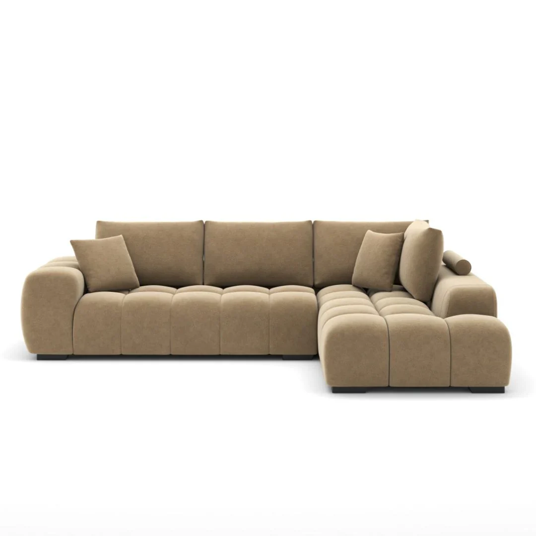 RHF Sectional in Taupe - Image 4