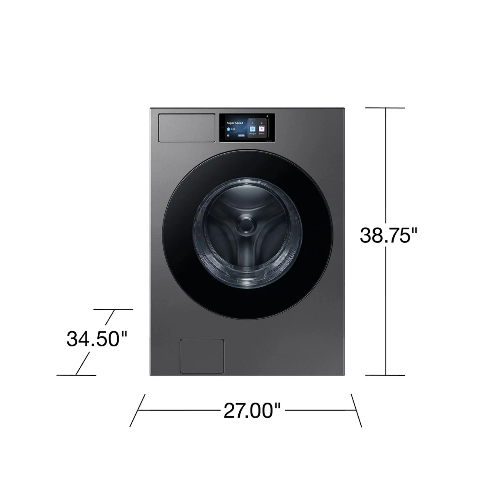 Samsung WF90F53ADSA5 Washer (Open Box) - Image 2