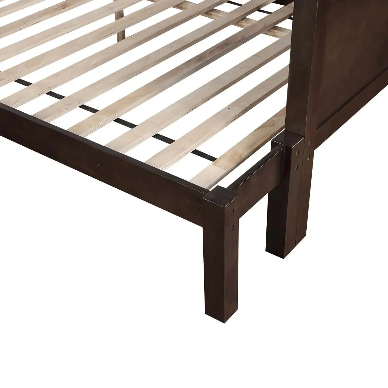 Shaw Twin-Full Bunk Bed in Dark Brown 2045TF - Image 4