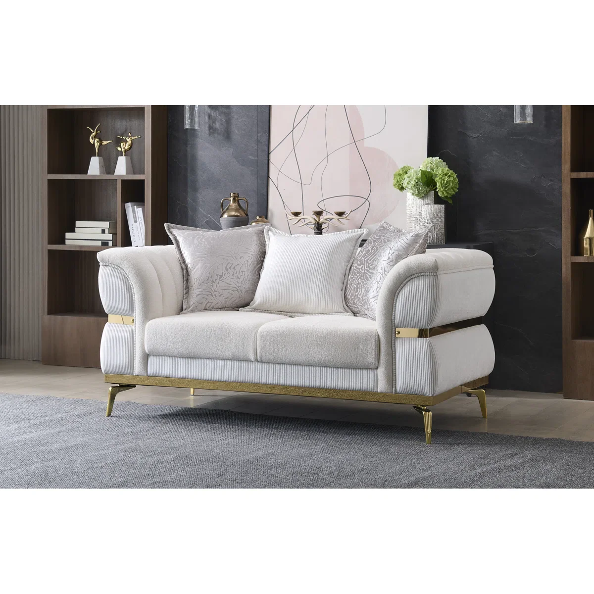 Juno Sofa and Loveseat Set Turkish Style - Image 4