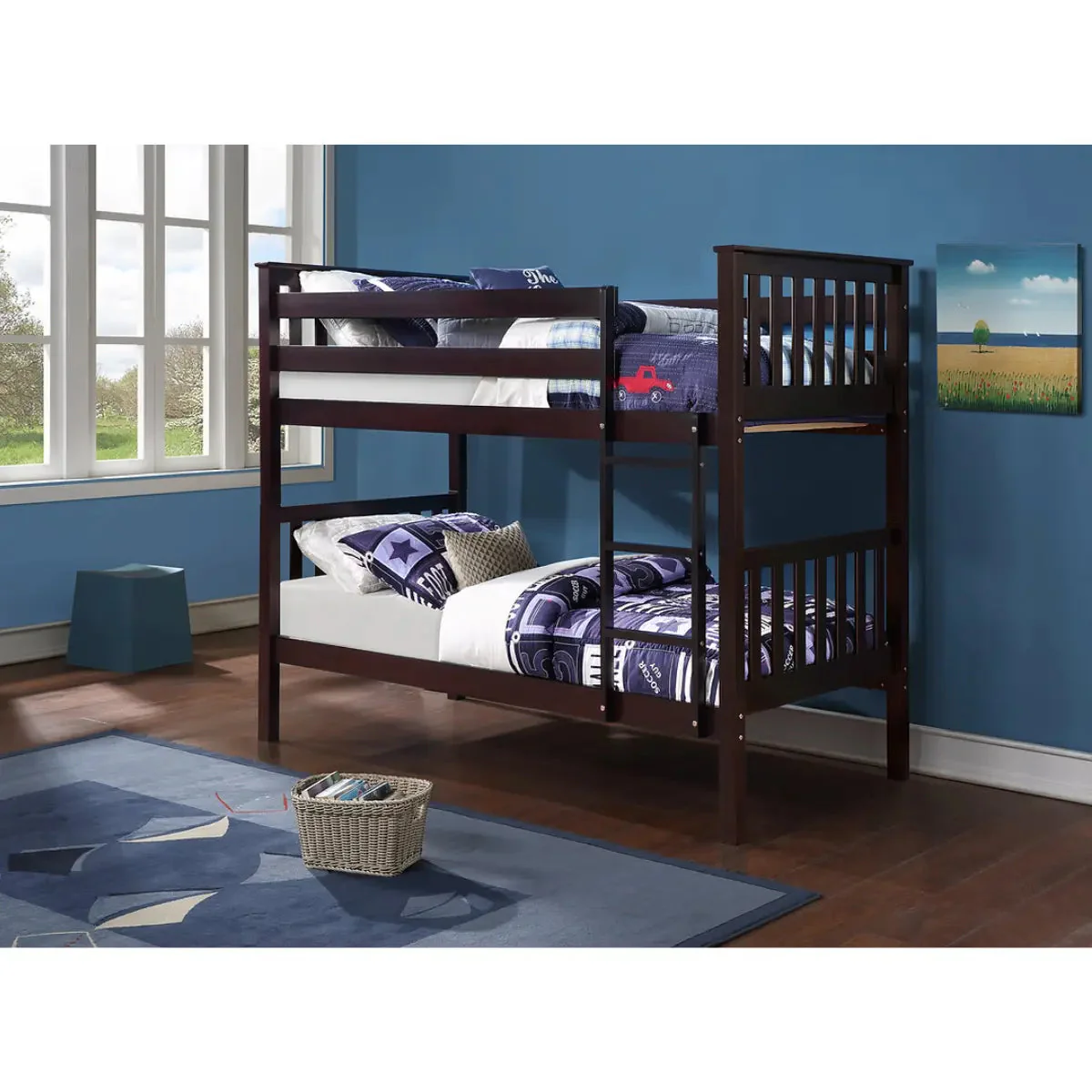 Twin Over Twin Bunk bed B101E
