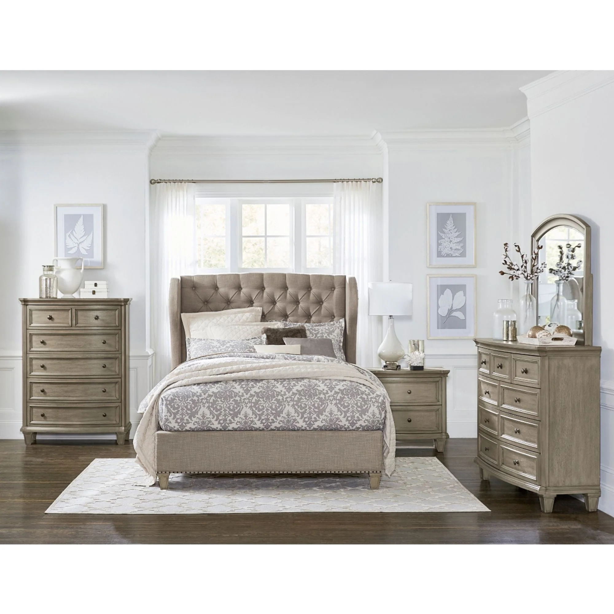 Vermillion Queen Size Platform Bed - Image 4