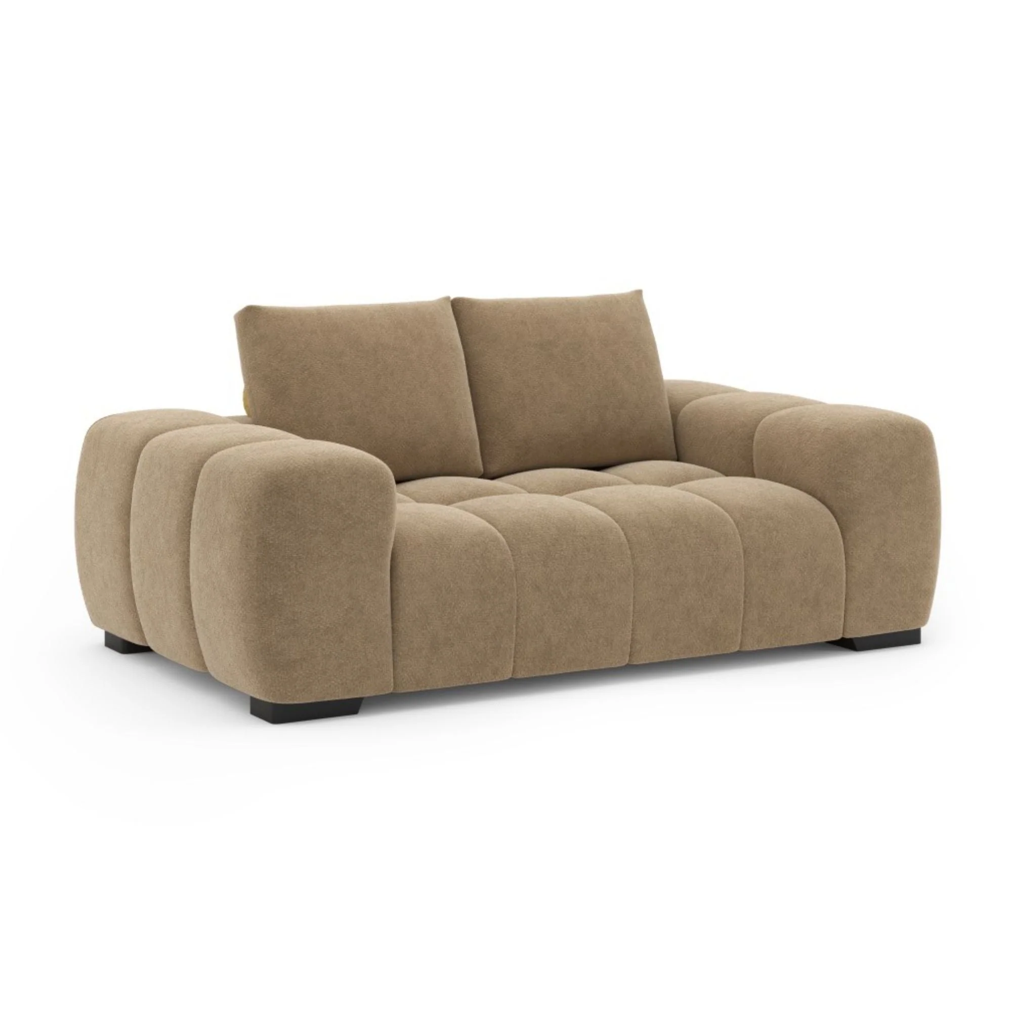 Zara Collection Loveseat in Taupe 922914 - Image 2