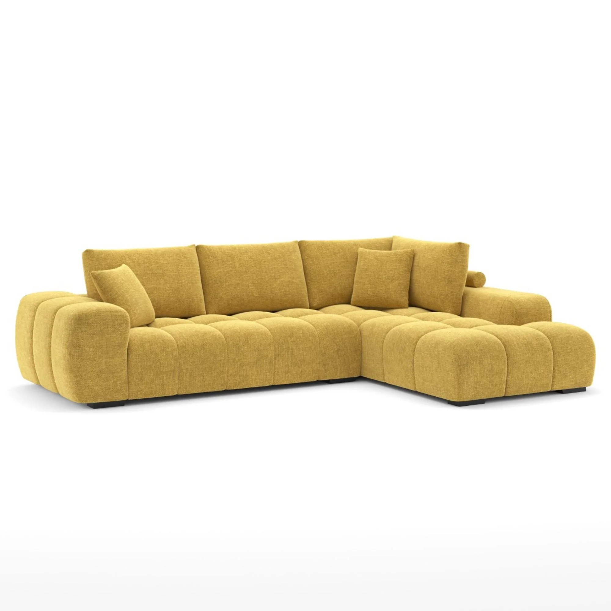 Zara RHF Sectional in Yellow - Image 2