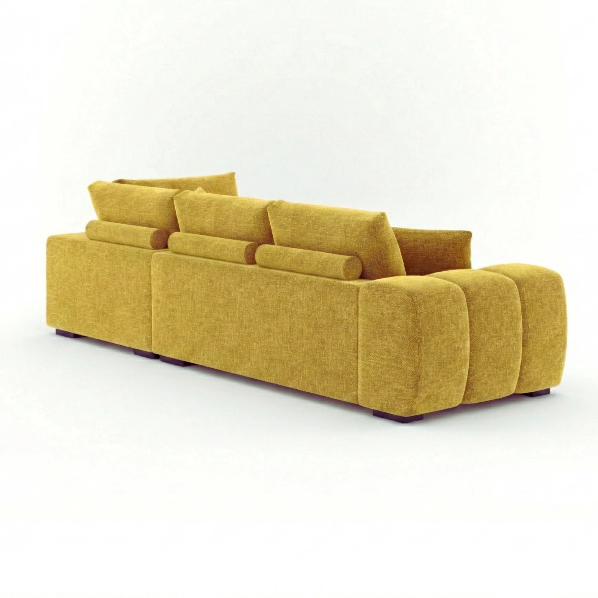 Zara RHF Sectional in Yellow - Image 5