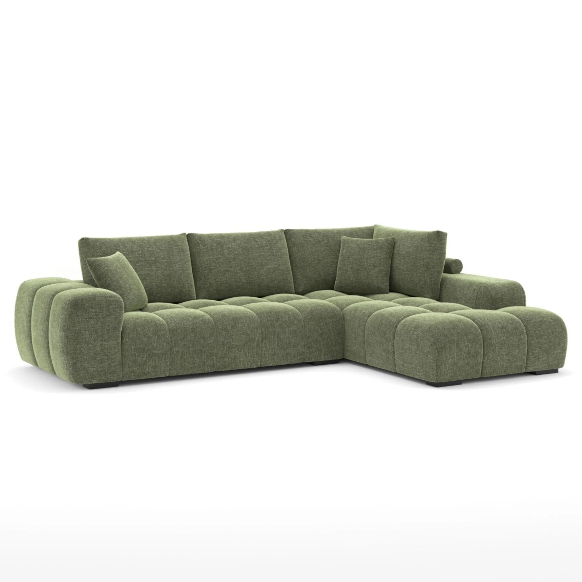 Zara RHF Sectional in Green - Image 2