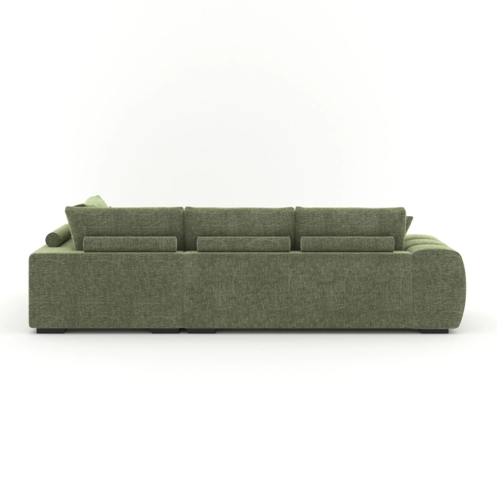 Zara RHF Sectional in Green - Image 4